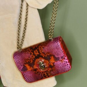 Claris Virot Ava Medium Bag in Apricot Multio